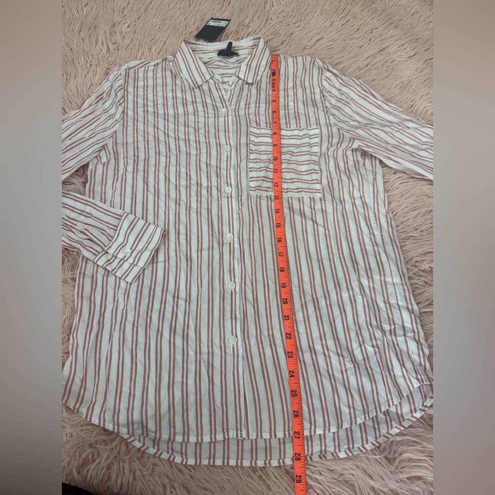 ATM Anthony Thomas Melillo Flamingo Blouse Button Up Shirt - Picture 3 of 9